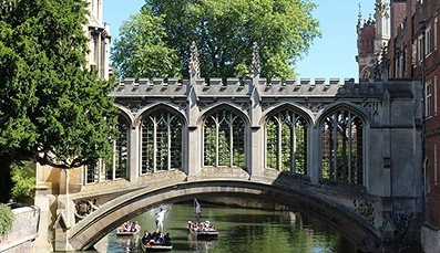 St John&rsquo;s College and Bridge of Sighs