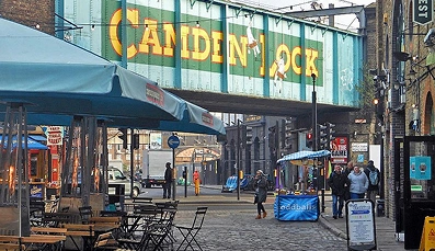 Vibrant Camden Market